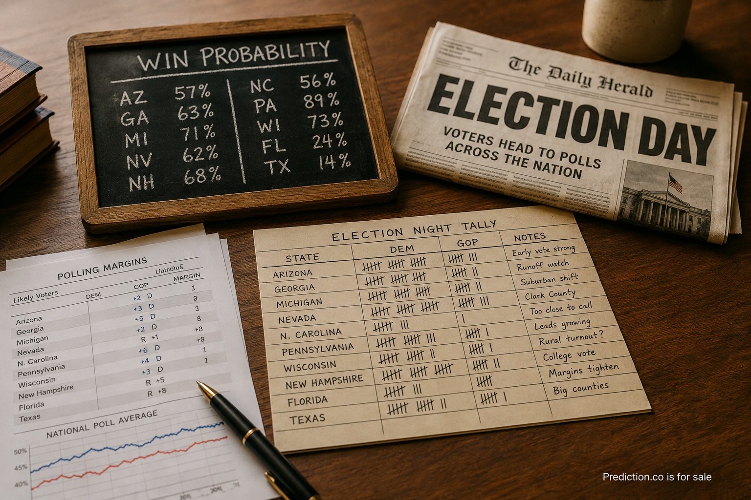 Prediction.co forecast visual