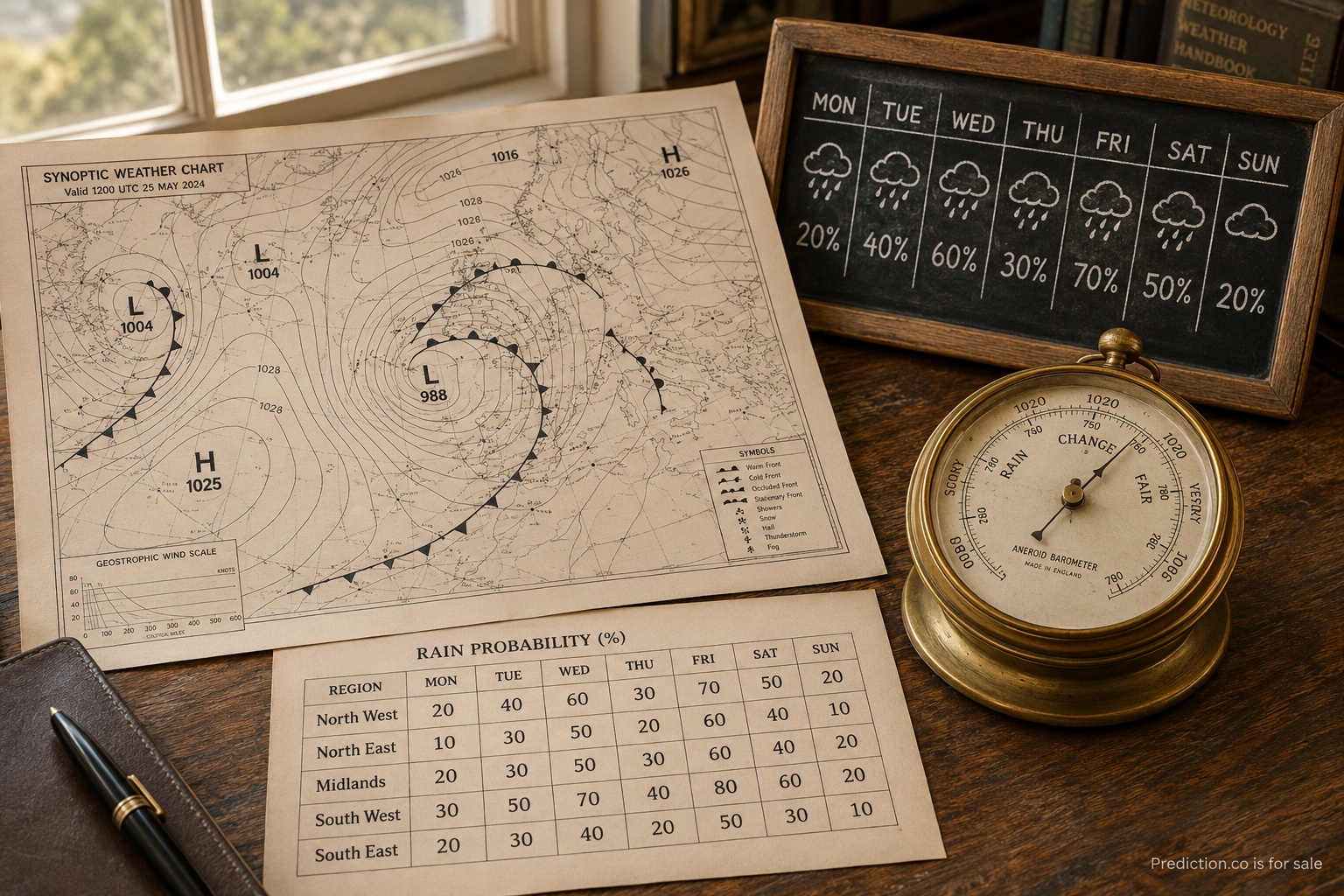 Prediction.co forecast visual