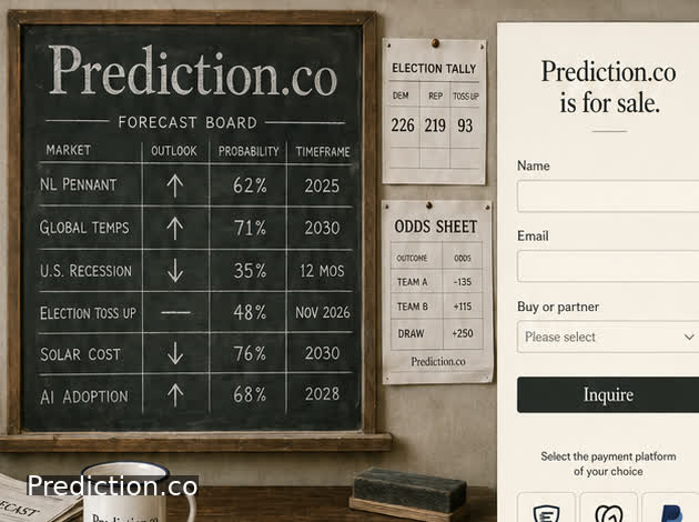 Prediction.co forecasting study